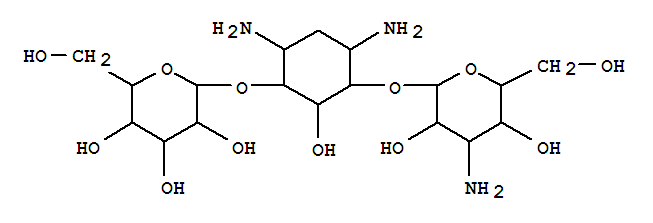 77001-71-9,D-Streptamine,O-3-amino-3-deoxy-a-D-glucopyranosyl-(1®6)-O-[a-D-glucopyranosyl-(1®4)]-2-deoxy- (9CI),KanamycinX
