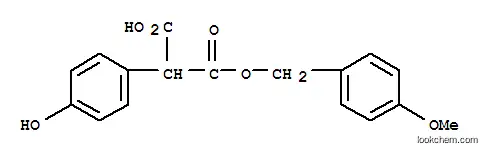Molecular Structure of 78641-40-4 ([(4-methoxyphenyl)methyl] hydrogen (4-hydroxyphenyl)malonate)