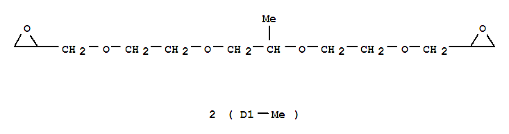 Oxirane,2,2'-(6, , -trimethyl-2,5,8,11-tetraoxadodecane-1,12-diyl)bis- (9CI)