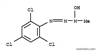 Molecular Structure of 81693-82-5 ((1E)-3-hydroxy-3-methyl-1-(2,4,6-trichlorophenyl)triaz-1-ene)