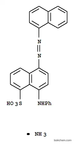 Molecular Structure of 83006-59-1 (ammonium 5-(1-naphthylazo)-8-(phenylamino)naphthalenesulphonate)