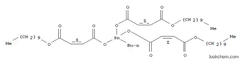 Molecular Structure of 83898-56-0 (Decyl (Z,Z,Z)-6-butyl-6-[[4-(decyloxy)-1,4-dioxobut-2-enyl]oxy]-4,8,11-trioxo-5,7,12-trioxa-6-stannadocosa-2,9-dienoate)