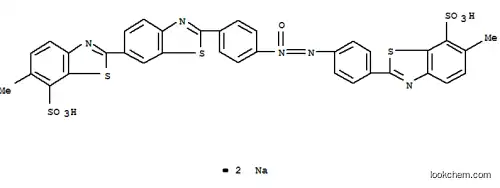 Molecular Structure of 83930-03-4 (disodium 6-methyl-2'-[4-[[4-(6-methyl-7-sulphonatobenzothiazol-2-yl)phenyl]-NNO-azoxy]phenyl][2,6'-bibenzothiazole]-7-sulphonate)