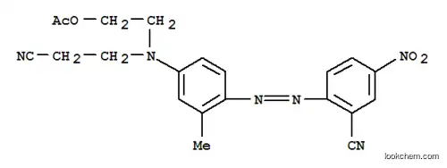 Molecular Structure of 84000-67-9 (2-[[4-[(2-cyano-3-nitrophenyl)azo]-m-tolyl](2-cyanoethyl)amino]ethyl acetate)