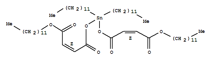 2-Butenedioic acid(2Z)-, 1,1'-(didodecylstannylene) 4,4'-didodecyl ester