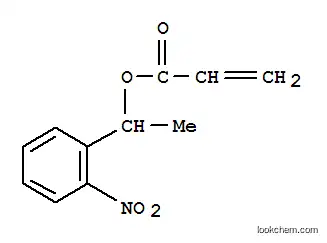 Molecular Structure of 84041-65-6 (1-(2-nitrophenyl)ethyl acrylate)