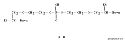 Molecular Structure of 84852-42-6 (potassium bis[2-[(2-ethylhexyl)oxy]ethyl] phosphate)