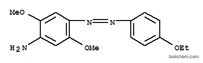 Molecular Structure of 85098-82-4 (4-(4-ethoxyphenyl)azo]-2,5-dimethoxyaniline)