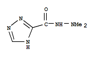 86996-71-6,1H-1,2,4-Triazole-5-carboxylicacid, 2,2-dimethylhydrazide,1H-1,2,4-Triazole-3-carboxylicacid, 2,2-dimethylhydrazide (9CI); IF 339