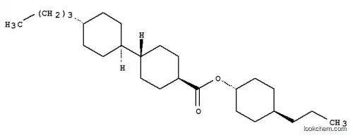 Molecular Structure of 89129-90-8 (4-propylcyclohexyl [trans[trans(trans)]]-4'-butyl[1,1'-bicyclohexyl]-4-carboxylate)