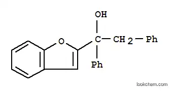 Molecular Structure of 89998-94-7 (1-(1-benzofuran-2-yl)-1,2-diphenylethanol)