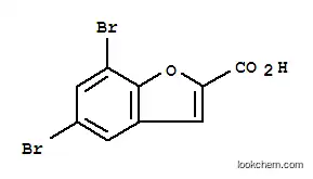 Molecular Structure of 90415-17-1 (5,7-DIBROMO-BENZOFURAN-2-CARBOXYLIC ACID)