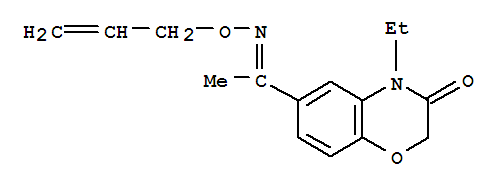 91119-61-8,2H-1,4-Benzoxazin-3(4H)-one,4-ethyl-6-[1-[(2-propen-1-yloxy)imino]ethyl]-,2H-1,4-Benzoxazin-3(4H)-one,4-ethyl-6-[1-[(2-propenyloxy)imino]ethyl]- (9CI)