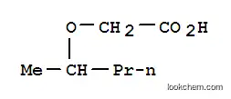Molecular Structure of 92565-73-6 ((pentan-2-yloxy)acetic acid)
