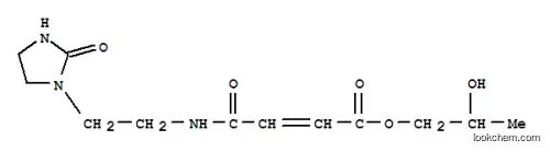 Molecular Structure of 93942-72-4 (2-hydroxypropyl 4-oxo-4-[[2-(2-oxoimidazolidin-1-yl)ethyl]amino]-2-butenoate)