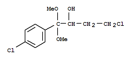 Benzeneethanol,4-chloro-α-(2-chloroethyl)-β,β-dimethoxy-