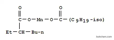 Molecular Structure of 94247-31-1 (Manganese,(2-ethylhexanoato-O)(isodecanoato-O)- (9CI))