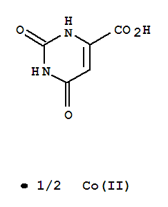 4-Pyrimidinecarboxylicacid, 1,2,3,6-tetrahydro-2,6-dioxo-, cobalt(2+) salt (2:1)
