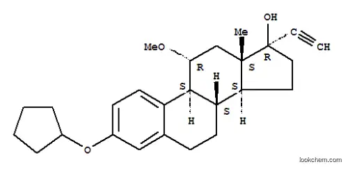 Molecular Structure of 94514-09-7 (11 alpha-methoxyquinestrol)