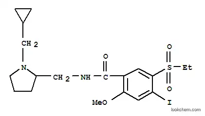 Molecular Structure of 100038-54-8 (iodosulpride)