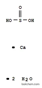 Molecular Structure of 10035-03-7 (Calcium sulfite,dihydrate)