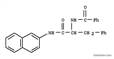 Molecular Structure of 100900-32-1 (BZ-DL-PHE-BETANA)