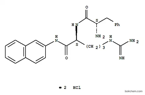 Molecular Structure of 100929-99-5 (PHE-ARG BETA-NAPHTHYLAMIDE DIHYDROCHLORIDE)