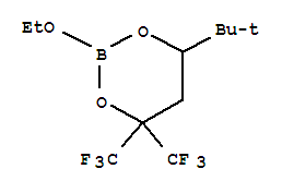 6-tert-butyl-2-ethoxy-4,4-bis(trifluoromethyl)-1,3,2-dioxaborinane