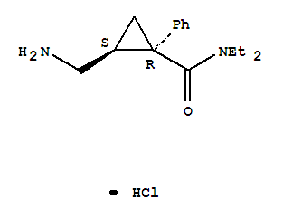 Molecular Structure of 101152-94-7 (Milnacipran hydrochloride)