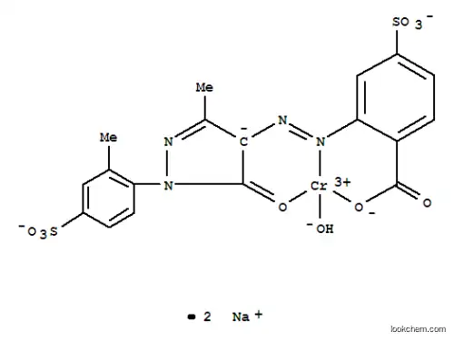 Molecular Structure of 10127-05-6 (ACID YELLOW 54)