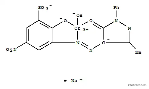 Molecular Structure of 10127-27-2 (ACID ORANGE 74)