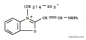 Molecular Structure of 101852-89-5 (2-(2-ANILINOVINYL)-3-(4-SULFOBUTYL)BENZOXAZOLIUM BETAINE)