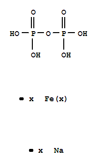 Diphosphoric acid, ironsodium salt (1: : )