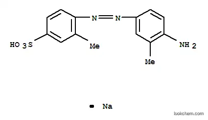 Molecular Structure of 10213-99-7 (sodium 6-[(4-amino-m-tolyl)azo]toluene-3-sulphonate)