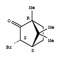 Molecular Structure of 10293-06-8 ((+)-3-Bromocamphor)