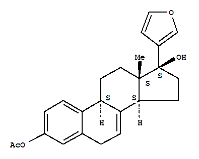 19,24-Dinorchola-1,3,5(10),7,20,22-hexaene-3,17-diol,21,23-epoxy-, 3-acetate, (17a)-
