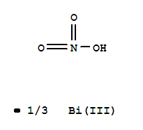 Molecular Structure of 10361-44-1 (Nitric acid,bismuth(3+) salt (3:1))
