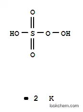 Molecular Structure of 10361-76-9 (Peroxymonosulfuric acid, dipotassium salt)