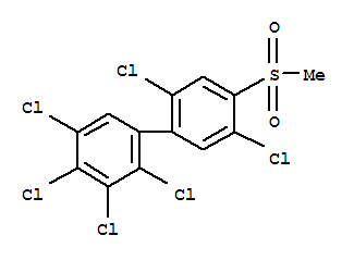 4-Methylsulfonyl-2,2',3',4',5,5'-hexachlorobiphenyl