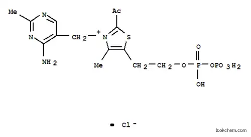 Molecular Structure of 104114-88-7 (2-acetylthiamine pyrophosphate)