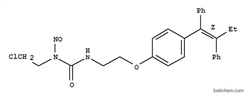 Molecular Structure of 104691-78-3 (N-(2-chloroethyl)-N'-2-(4-(1,2-diphenylbutenyl)phenoxy)ethyl-N-nitrosourea)