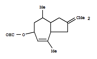 6-Azulenol,1,2,3,3a,4,5,6,8a-octahydro-4,8-dimethyl-2-(1-methylethylidene)-, 6-formate