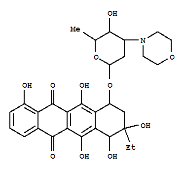 morpholinoanthracycline MX2