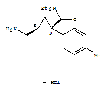 [(1S,2R)-2-(diethylcarbamoyl)-2-(4-methylphenyl)cyclopropyl]methylazaniumchloride