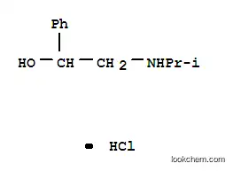 Molecular Structure of 10568-00-0 (2-ISOPROPYLAMINO-1-PHENYL-ETHANOL HYDROCHLORIDE)