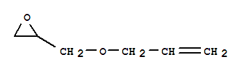Molecular Structure of 106-92-3 (Oxirane,2-[(2-propen-1-yloxy)methyl]-)