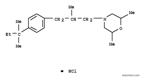 Molecular Structure of 106614-68-0 (Amorolfine hydrochloride)