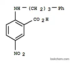 5-Nitro-2-(3-phenylpropylamino)benzoic acid