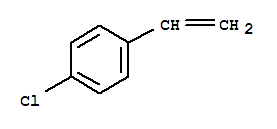 Molecular Structure of 1073-67-2 (Benzene,1-chloro-4-ethenyl-)