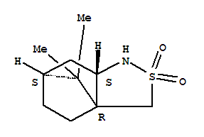 Molecular Structure of 108448-77-7 ((2S)-Bornane-10,2-sultam)